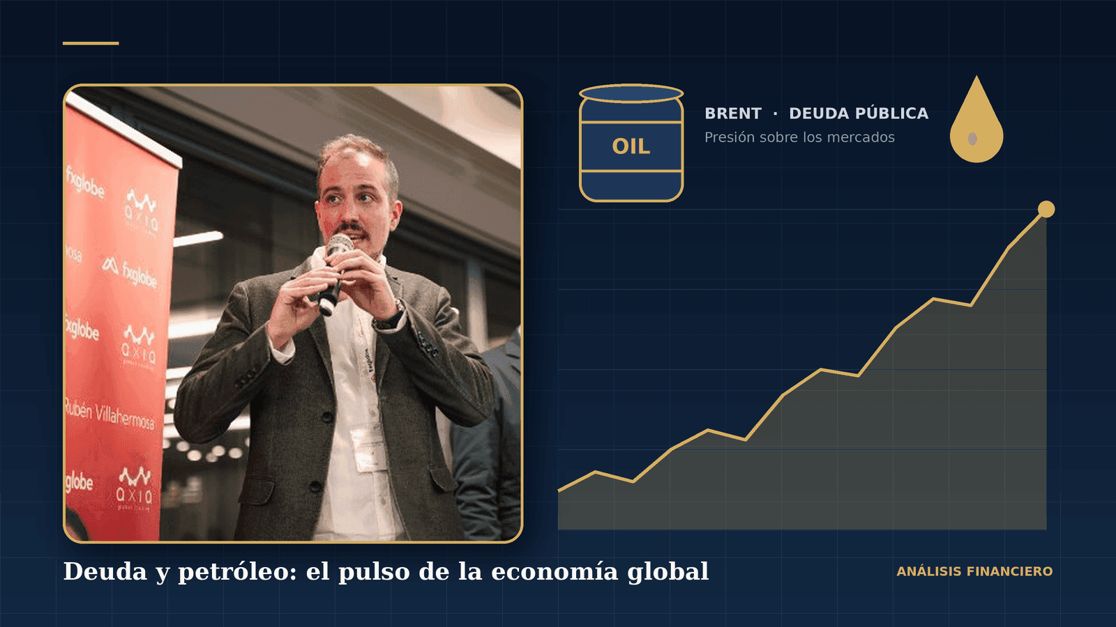 El crédito se abarata, la energía no: doble aviso para la bolsa
