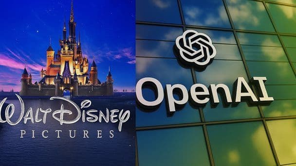Brutal inversión de Disney en OpenAI