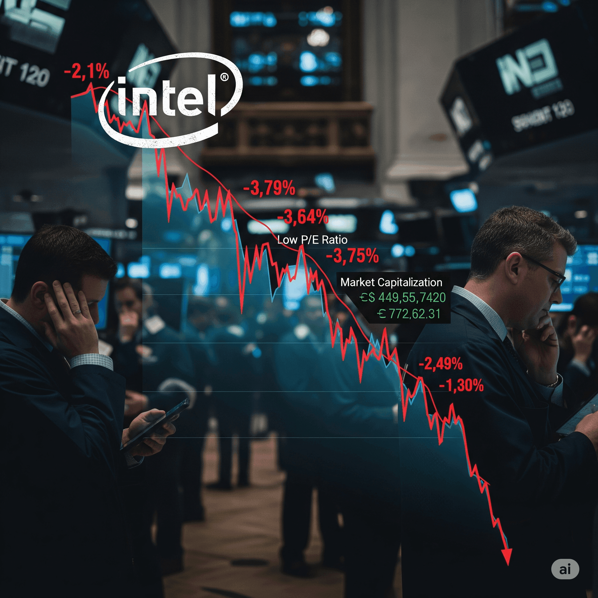 Intel enfrenta nueva crisis bajo presión política