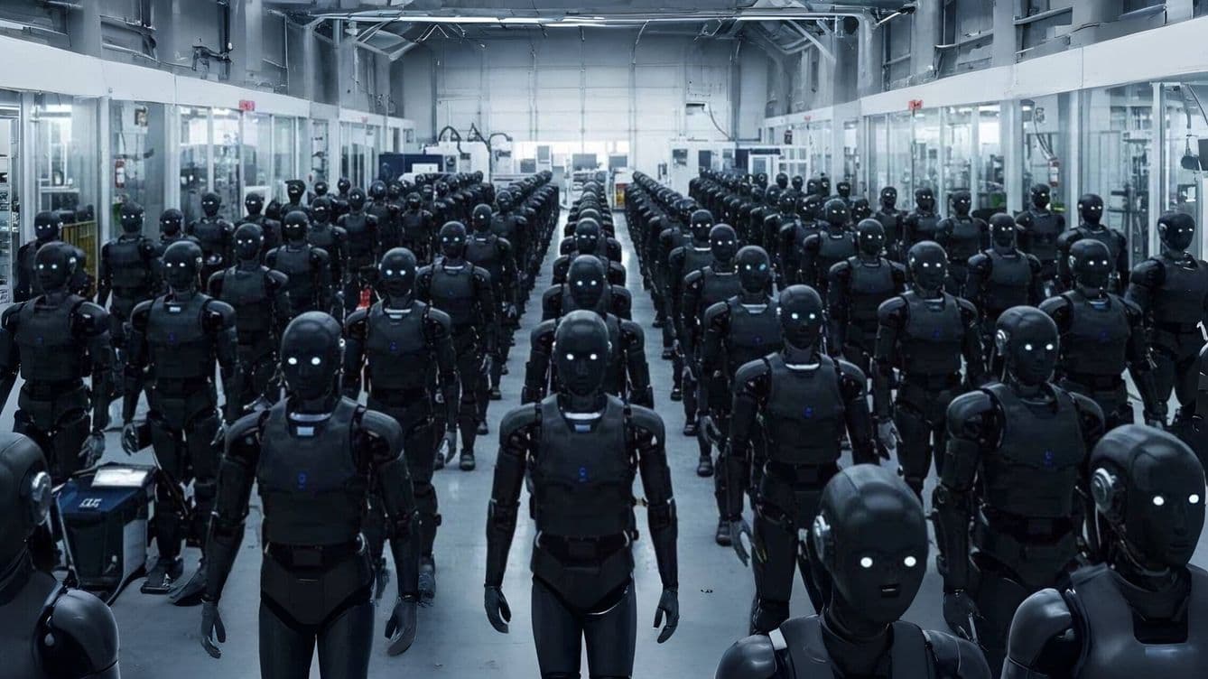 Admiren este ejercito de robots